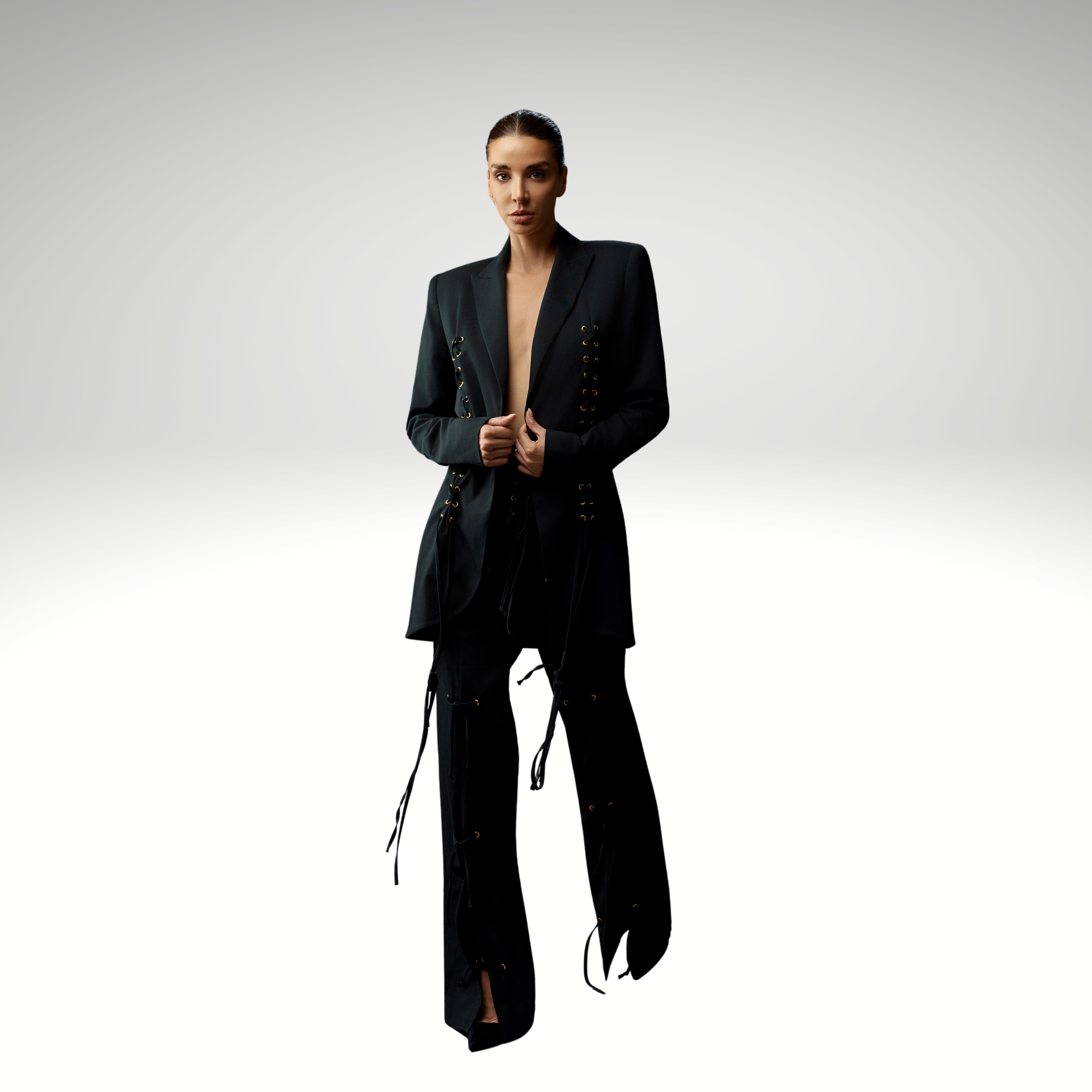 Midnight Lacing Suit